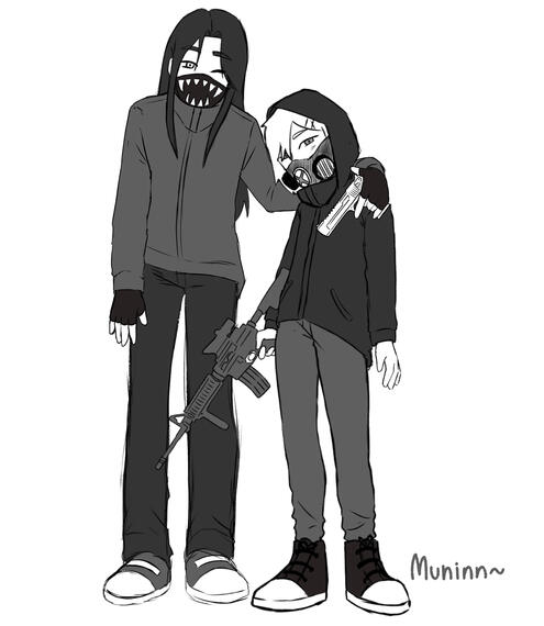 Couple in Post-Apocalypse