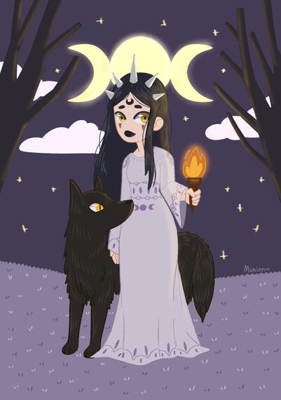 Goddess Hecate