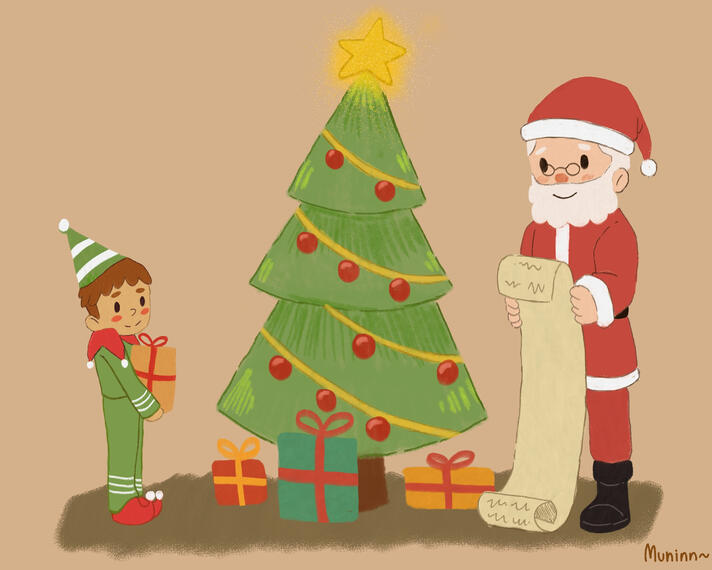 Helping Santa